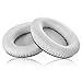 Jarmor QC15 Replacement Ear Pads Kit, Ear Cushion for Bose QuietComfort 2, Quiet Comfort 15, QC 25, QuietComfort 35, Ae2, Ae2i, Ae2w, Sound True, Sound Link (Around-Ear Only) Headphones (White)