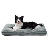 Pawk Panier pour Chien de Grande Taille, Coussin pour Chien Lavable, Lit pour Chiens Doux, Respirant et Antidérapant pour Grande Chiens et Chats, 89x58x9cm
