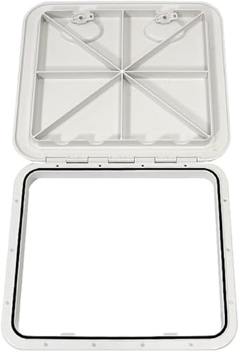 Miniatura 3 de SEAFLO Escotilla de acceso para cubierta de barco marino Elija tamaño y color