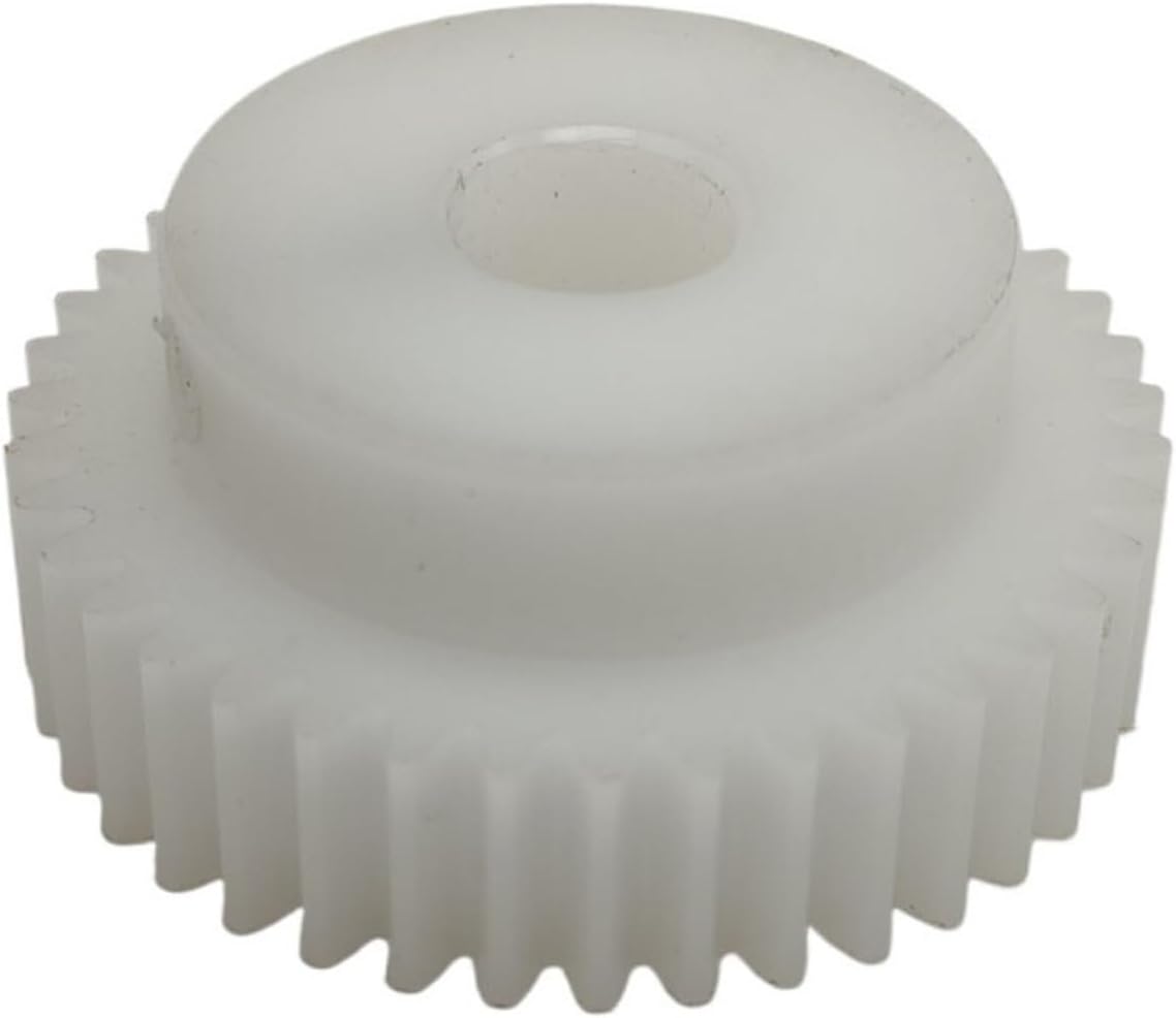 Plastic Motor Pinion Gears,1pcs Nylon Cylindrical Gear, 1 Module 25 Teeth Spur Step Straight Multiple Bore Sizes(8mm bore)