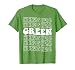 Winners Wear Green Team Spirit Week Game Color Sports Day T-Shirt