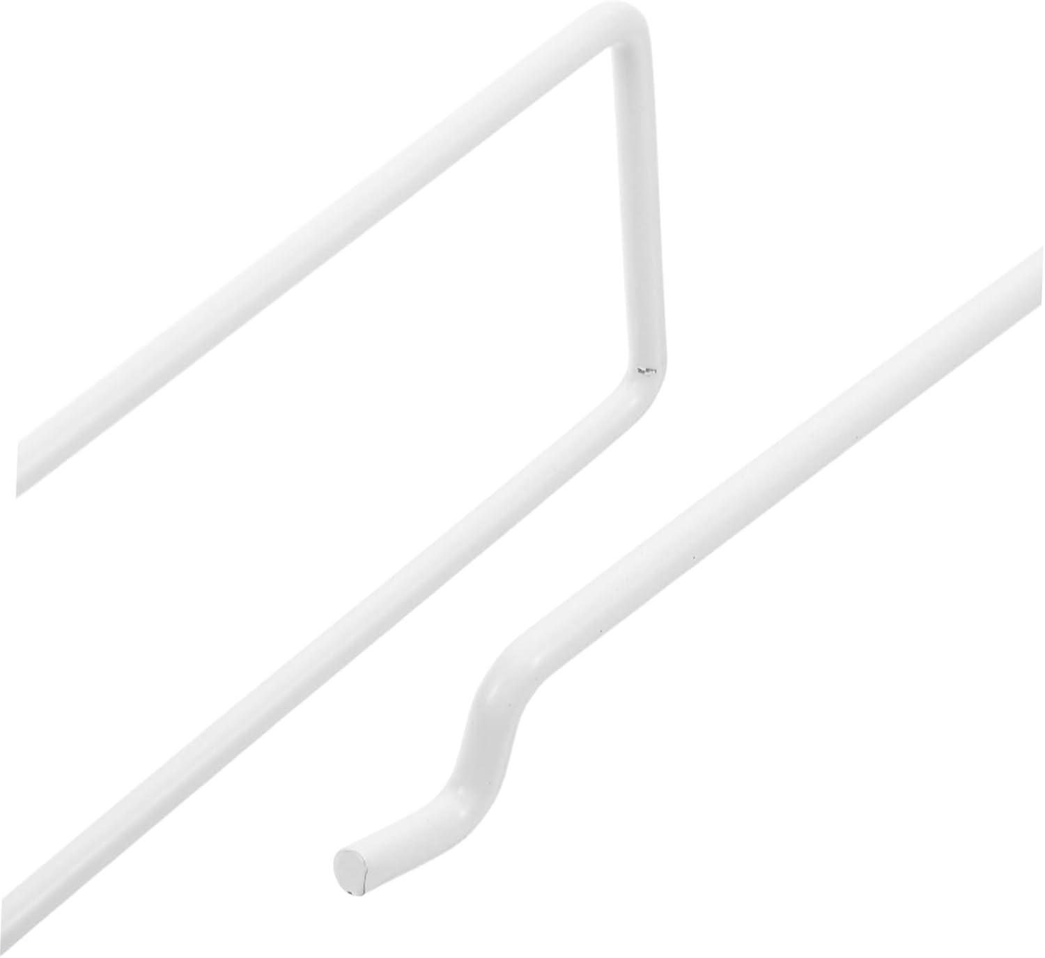 Holibanna 2pcs Sturdy Metal Pegboard Hooks Desk Organizers Wall Slipper Holder Garage Organization Tool Hangers for Home Office