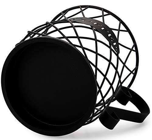 Yesland Coffee Pod Holder, Black Metal Wire Mug Kup Keeper/Coffee Pod Storage, Perfect K Cup Holders And Carousel Holder For Counter Coffee Bar #TOP2