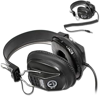 2x Soundlab Black Hi-Fi Stereo DJ Headphones