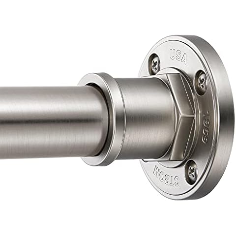 BRIOFOX Industrial Shower Curtain Rod Cover
