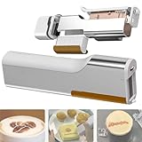 Applications d'impression polyvalentes : capable d'imprimer sur une large gamme d'aliments, y compris des articles solides comme des biscuits, du pain et des gâteaux, ainsi que des liquides et des substances épaisses telles que la mousse de lait au lait et le tahini, offrant des possibilités créatives infinies.