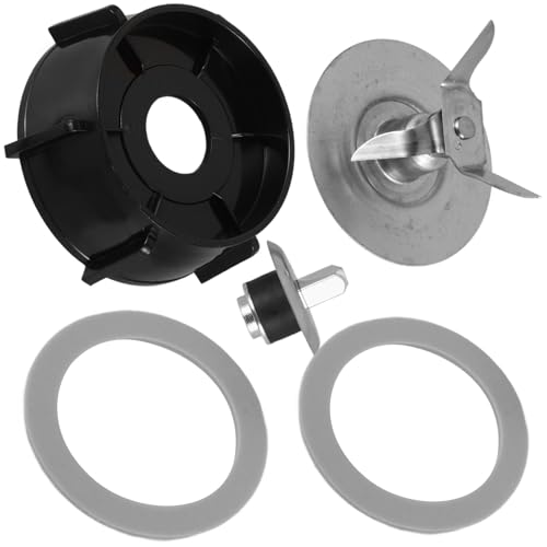 HOODANCOS Base de Cuchillas para Licuadora Doméstica 6 Cuchillas, Repuesto Metálico Compatible, Accesorios Versátiles para Cocina y Bebidas Variadas