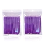 SKYPIA Disposable Micro Applicator Brushes Bendable Dental Brush Swab Mascara Wands for Oral Eyelash