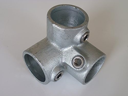 Raccordo Per Tubi B&amp;T Metall - Piastra T131 Per Tubi &Oslash;33.7mm In Ghisa Zincata