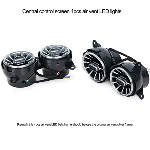 Kit de luces LED para ventilación Benz W222 8 piezas miniatura 3