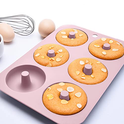 Molde para bandeja de donuts,Molde de Rosquinha de Silicone Antiaderente | Forma de bandeja de rosqu