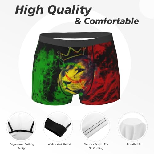 Men's Boxer Briefs Breathable Mens Underwear Elastic Boxer Briefs Comfort Sports Trunks For Him Boyfriend Husband4