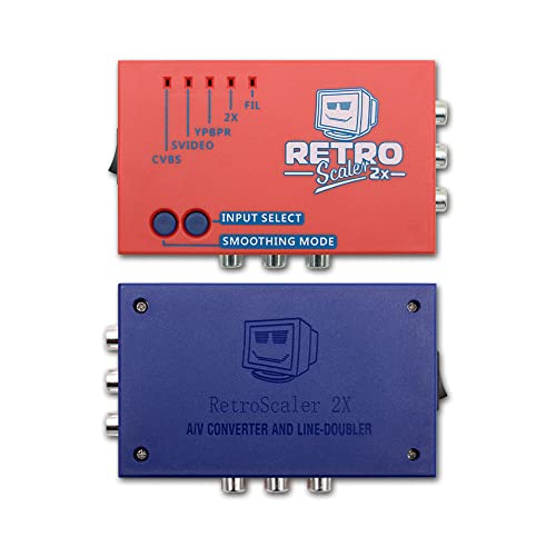 Kacenray A/V To Hdmi Converter And Line Doubler For Retro Game Console Ps2 / N64 / Nes/Dreamcast/Saturn / Md1 / Md2 #TOP4