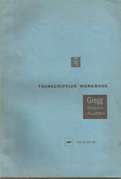 Paperback Transcription Workbook for Gregg Dictation Simplified Book