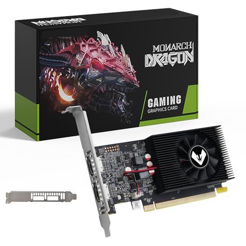 MOUGOL AMD Radeon R7 350 Graphics Card with 4G 128Bit...