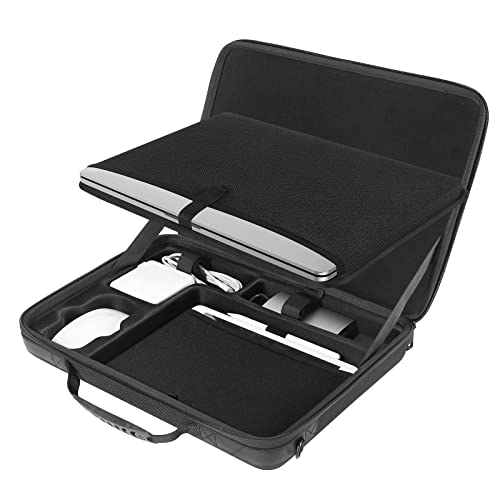 Smatree 15.6inch Hard Carrying Case for Samsung Galaxy Book 5/4/3 360, 11inch iPad A16 2025,iPad Air M3 2025, Galaxy Book 2 Pro/2 Pro 360/3/4 Edge/4, 14.6inch Samsung Tab 10 Ultra, iPadPro M4 2024