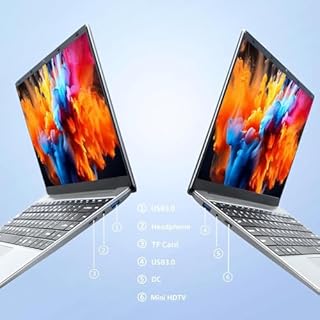 FUNYET 2026 PC Portatile 14.1 Pollici Celeron N5095 Upto 2,9 GHz Laptop Win 11 Pro 16 GB RAM+512GB SSD 1TB Estensioni TF Card Notebook丨5G WIFI丨IPS FHD 1920×1080丨USB 3.0丨BT 5.0丨Mini-HD丨180° Pieghevole