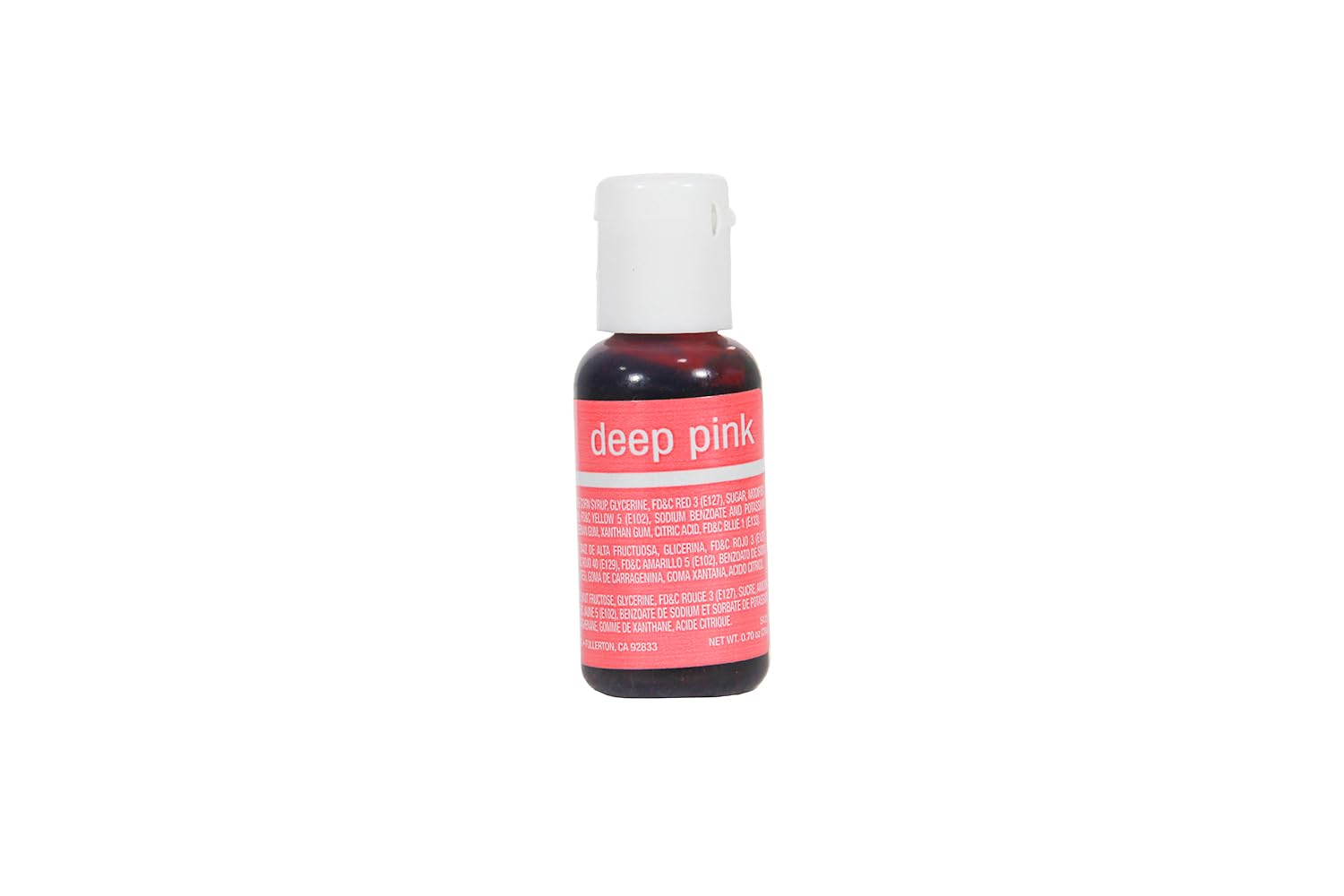 Chefmaster Liqua Gel, Deep Pink, 20 ml (B0CQM9CNKV) Amazon Price History, Amazon Price Tracker