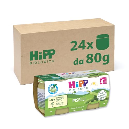 Hipp – Omogeneizzato Bio Piselli 2x80g Hipp