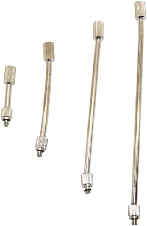 Garden Hose Connector 3/16" Flexible Copper Nozzle Holder 5cm/10cm/14.5cm/19cm Mist Nozzle Flexible Extension Bar Garden Mist System Tools 30 Pcs (Color : Length about 98mm)