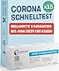 NEUE Variante 15 x Corona Schnelltest für Zuhause COVID 19 Antigen Rapid Test Swab Selbsttest. Geprüft für neuen 2025-Varianten. Sensibilität 100% bei hoher Viruslast - 15 Stück