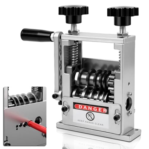 Wire Stripper Machine, Orifesio Manual Cable Stripper Machine with 6 Channel & 5 Blades, Copper Cable Stripping Tool for 3-17mm Cable, Electric Wire Stripper Tool Scrap Copper Cables Recycling