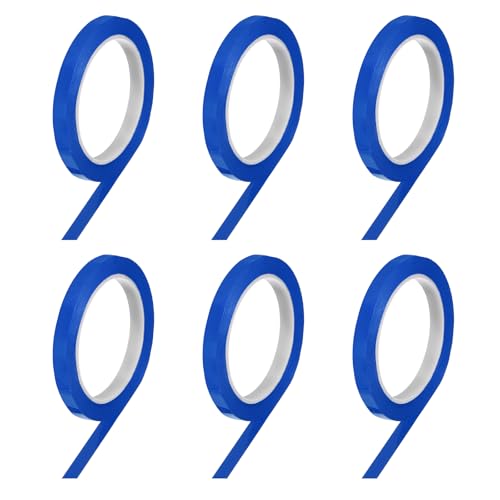 Cinta de identificación para instrumentos resistente al calor, PET azul de alta temperatura PATIKIL
