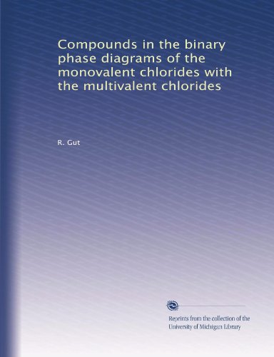Compounds in the binary phase diagrams of the monovalent chlorides with the multivalent chlorides