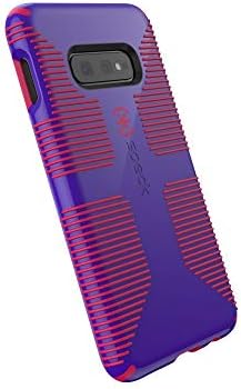 Speck Products CandyShell Grip Samsung Galaxy S10e Case, Ultraviolet Purple/Ruby Red