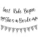 Racing Bachelorette Party Banner, Last Ride Before She's a Bride Decorations Black and White Checkered Bowknot and Flag Decor for women Race Car Bridal Shower Decoration Themed Party Supplies
