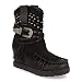 Bota de Estilo Indio, Correas con Hebilla, Flecos en Cana, Cuna Interior,...