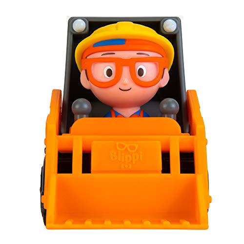Blippi Mini Vehicles, Including Blippi Skid Steer And Blippi Ambulance, Each With A Blippi Toy Figure Seated Inside, Perfect For Young Children #TOP4