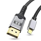 ⚡【Excellente conception】Conçu pour durer, ce câble Mini DisplayPort est doté d'une gaine renforcée en nylon tressé pour une robustesse optimale. Les connecteurs plaqués or 24 carats offrent non seulement un aspect élégant, mais aussi une protection efficace contre les interférences. Les fils internes en cuivre étamé garantissent une transmission stable du signal, tandis que le boîtier de haute qualité en alliage d'aluminium assure une dissipation efficace de la chaleur.