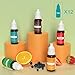 Food Coloring Liquid Eggs Dye Set - 12 Color Food Grade Food Color Edible Neon Cake Food Colorant for Cake Decorating Icing Cookies Supplies Kit, Slime Coloring, Fondant, 0.35 Fl. oz/Bottles