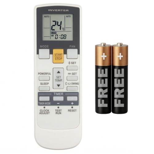 Image of K2 Remotes Compatible for O General Split Inverter AC Remote (AC-107A) - LCD Display Replacement Remote | 5 Year Warranty | Works Only When Old Remote Matches