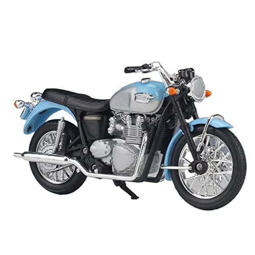 Modèle moto Triumph Bonneville 2002 miniature 1:18 idée cadeau pour motard et passionné