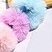 Fuzzy Furry Hair Accessories - Artificial Fuzzy Faux Fur Hair Band, Rope Hair Holder, Wristband, Hair Tie Ring, Ponytail Holder (Color Mixed, 18pcs)