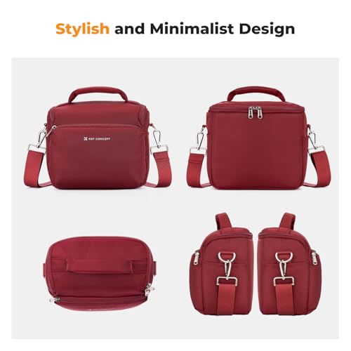 Image of K&F CONCEPT Camera Sling Bag Small Crossbody Bag | For DSLR /SLR Camera, Cute & Compact, Shoulder Photography Bags, Compatible for Canon /Nikon /Sony, BS09