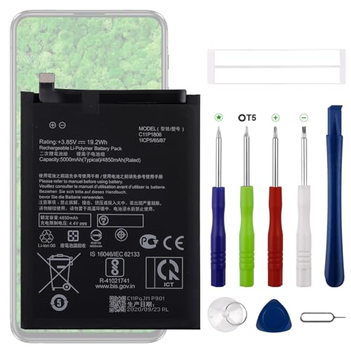 Swark Nuevo Batería de Repuesto C11P1806 Compatible con ASUS ZenFone 6 ZS630KL I01WD con Kit de Herramientas de reparación actualizado