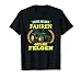 Landwirt Traktor - Echte Helden fahren gelbe Felgen T-Shirt