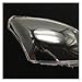 Headlight Covers Compatible with Renault Koleos 2009 2010, Glass Lens Cover, Polycarbonate Lens Protectors, Anti-Yellowing, Watertight, Direct OEM Fit No Drilling Required(1pcs Right)