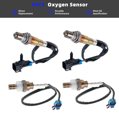 Sensor de Oxígeno 4PCS para Chevy Colorado 2012-2017 3.6L miniatura 5