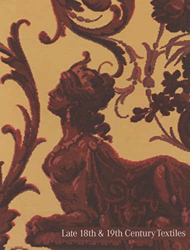 Bild: Late 18th & 19th Century Textiles: Neo-classicism to Pop f�r 43,54 EUR (-43%) statt 76,50 EUR bei amazon.de