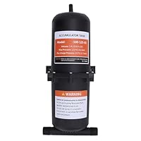 Jeffergarden Wasserpumpen-Drucktank, 1 L Unter Druck Stehender Akkumulatortank für Boots- und Wohnmobilreisen mit 125 PSI und 1/2 Zoll MNPT-Anschluss für eine Reibungslose Wasserflusskontrolle