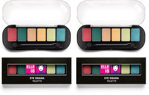 Image of Elle18 Eyedrama Palette 01Sassy (Pack of 2)