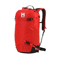 MILLET Prolighter 22 Unisex, Rojo (Nuevo Logo), Ta...: Mochila ligera y duradera Robic Dotted Line diseñada para viajes urbanos y actividades multideportivas, especialmente adecuada para escalada y actividades alpinas durante períodos cortos Práctico: sistema de transporte de piolet universal FPP Ergo in...