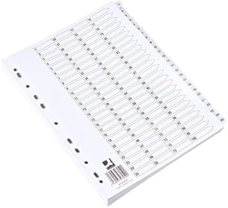 Q Connect A4 1-100 Mylar Index
