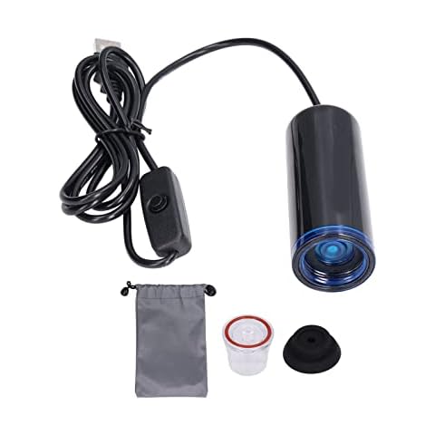 Electric Air Pump, USB Air Mattress Pump Portable Airbed Pump with 2 Nozzles and Storage Bag for Vacuum Storage Bags Pool Floats Air Bed Swimming Ring Cover