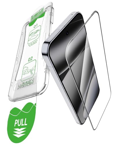 Image of Supershieldz By DABEN Screen Protector Compatible for Google Pixel 10 Pro XL / 9 Pro XL (6.8-Inch) Tempered Glass, Easy Installation Tool, 9H Hardness, HD Clear, Case Friendly, Full Coverage