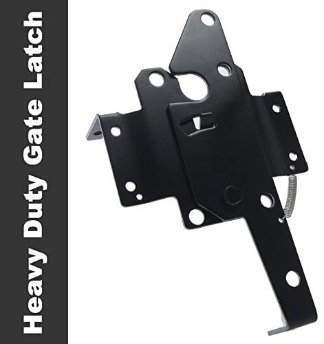 Post Mount Gate Latch (Black Finish) | The Perfect Latch To Secure Your Pool and Yard | Perfect to Replace Your Pool Gate Latch, Fence Gate Latch, Vinyl Gate Latch, and Wood Fence Gate Latch!